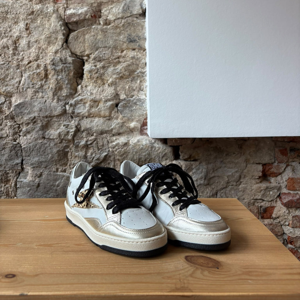 Basket Blanc & Doré